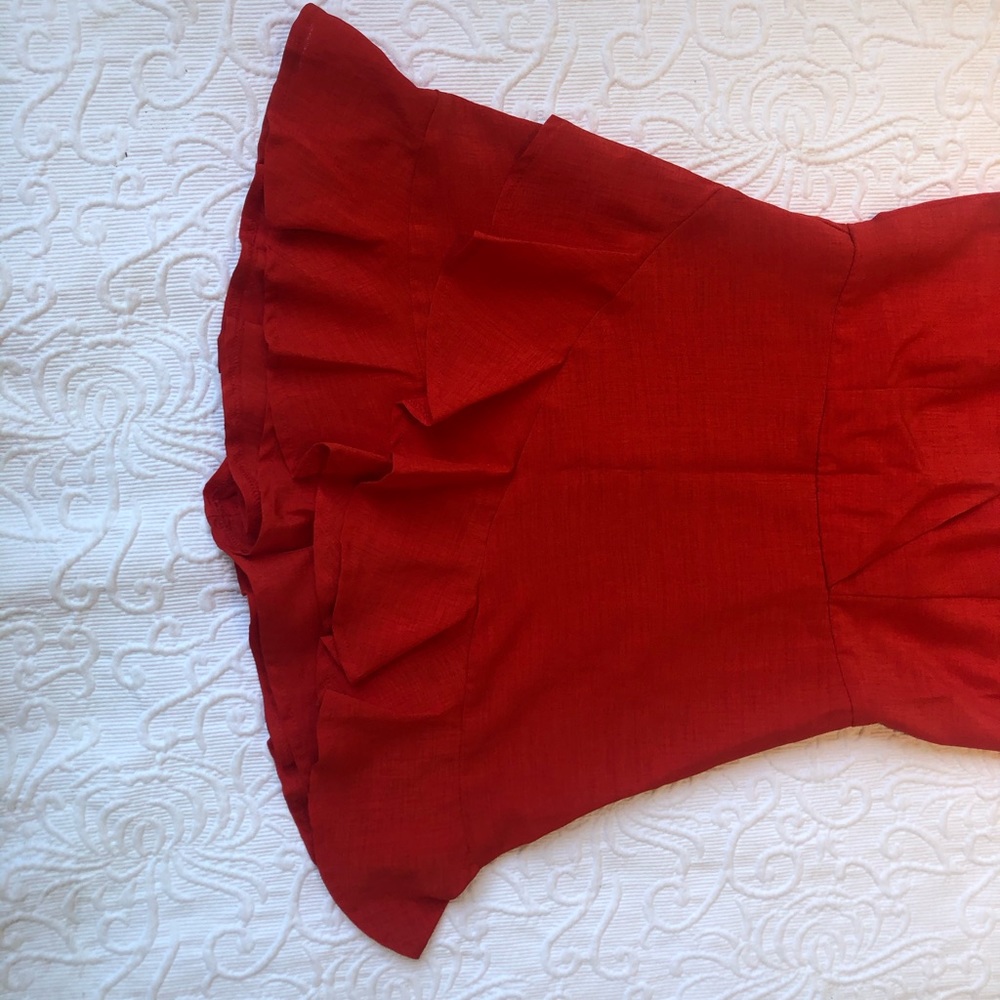 NWT Red Romper - Picture 2 of 7